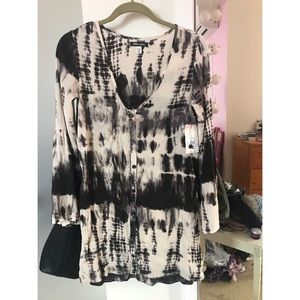 Billabong Long Sleeved Tie Dye Dress NWT